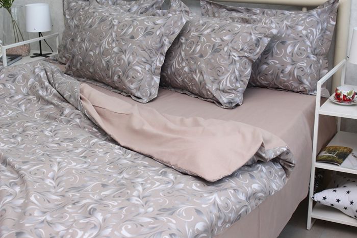 Комплект постільної білизни сімейний наволочки 50*70см TURKISH COTTON PT-R02