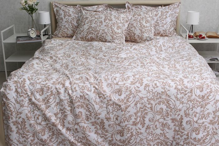 Комплект постільної білизни сімейний наволочки 50*70см TURKISH COTTON PT-R07