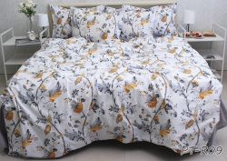 Комплект постільної білизни сімейний наволочки 50*70см TURKISH COTTON PT-R09
