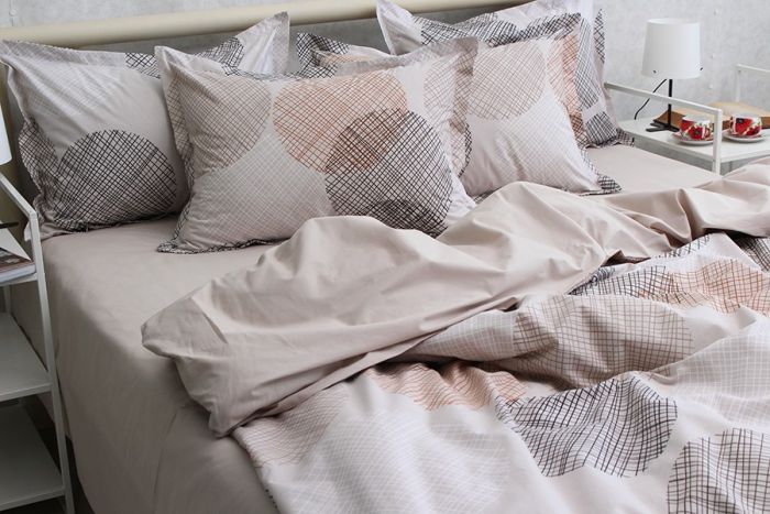 Комплект постільної білизни сімейний наволочки 50*70см TURKISH COTTON PT-R11