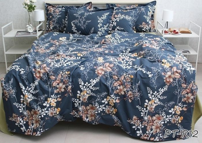 Комплект постільної білизни сімейний наволочки 70*70см TURKISH COTTON PT-R12