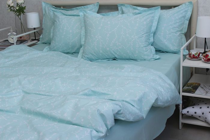 Комплект постільної білизни сімейний наволочки 70*70см TURKISH COTTON PT-R13