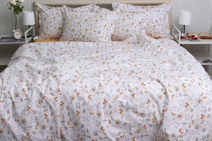 Комплект постільної білизни сімейний наволочки 70*70см TURKISH COTTON PT-R14