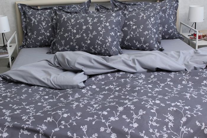 Комплект постільної білизни сімейний наволочки 70*70см TURKISH COTTON PT-R34