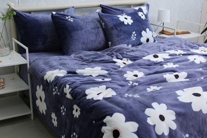 Комплект постільної білизни наволочки 50*70см велсофт (мікрофібра) ALM1913