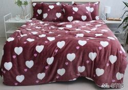 Комплект постільної білизни двоспальний наволочки 50*70см велсофт (мікрофібра) VL-ST08