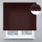 Римська штора Софт люкс з ажуром шоколадний