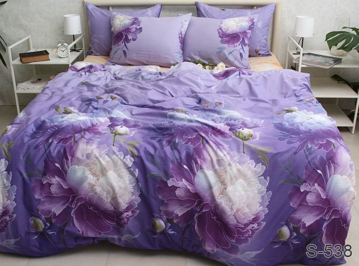 Комплект постільної білизни наволочки 70*70см Сатин S538