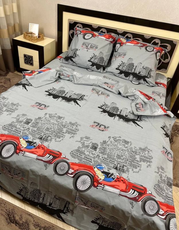 Комплект постільної білизни Премиум 001-2 Бязь наволочки 50*70см