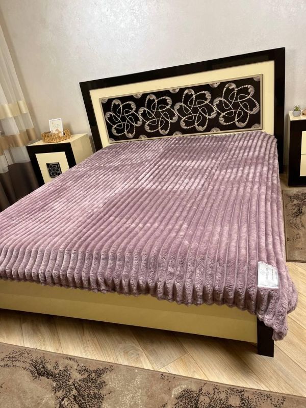 Плед Королівська смужка Шарпей Colorful Home DR-4