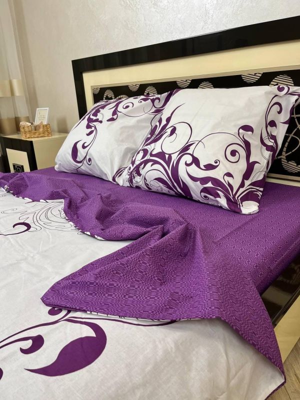 Комплект постільної білизни Премиум 100-01 Бязь наволочки 50*70см