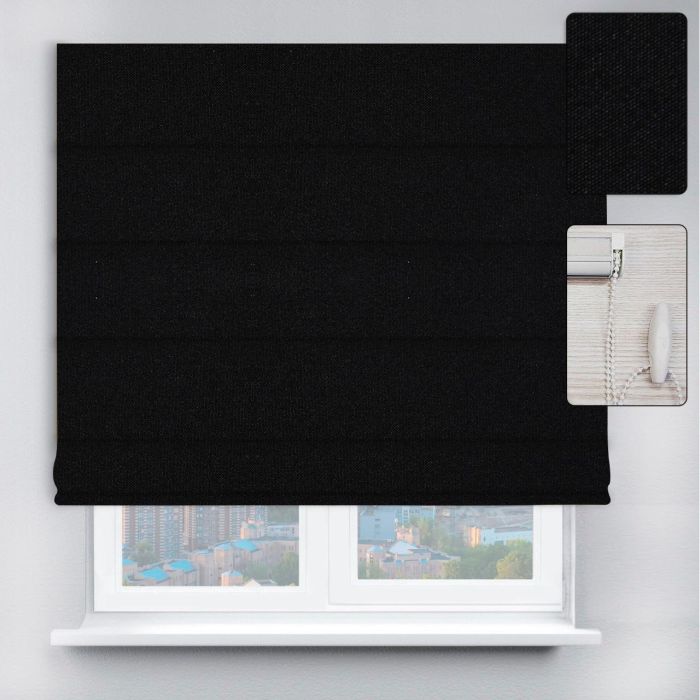 Римські штори DECOLIV з ланцюжковим карнизом Berlin чорний