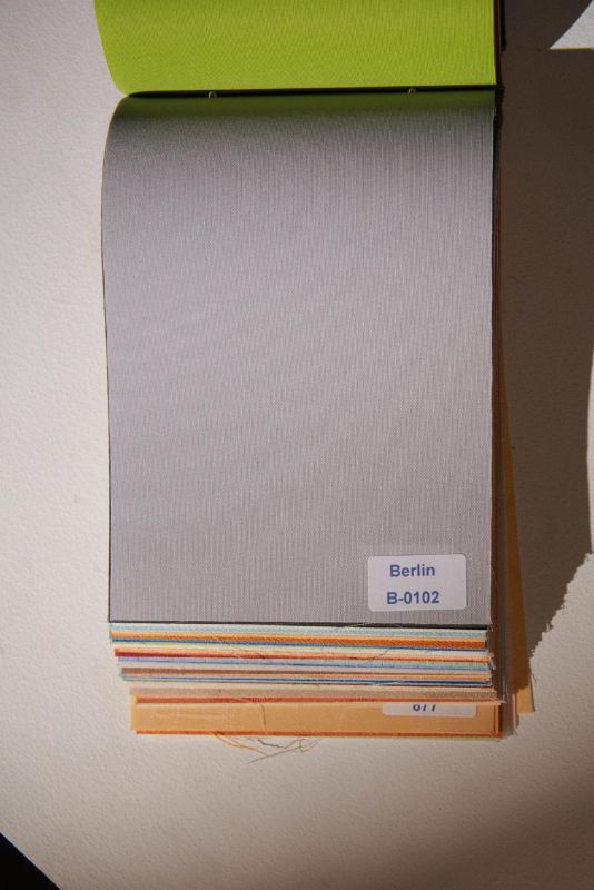 Римські штори DECOLIV з ланцюжковим карнизом Berlin світло-сірий