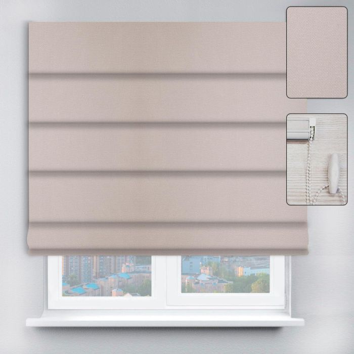 Римські штори DECOLIV з ланцюжковим карнизом Berlin білий