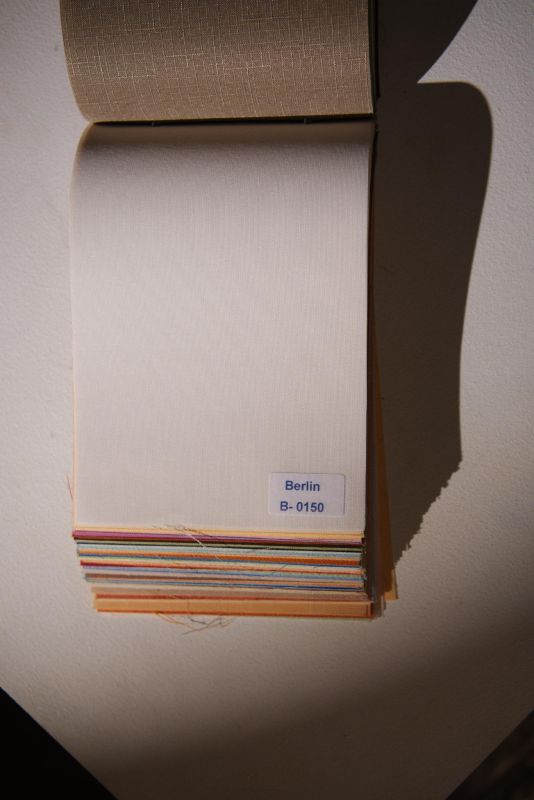 Римські штори DECOLIV з ланцюжковим карнизом Berlin білий