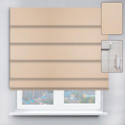 Римські штори DECOLIV з ланцюжковим карнизом Berlin бежевий
