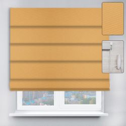 Римські штори з ланцюжковим карнизом Berlin помаранчевий