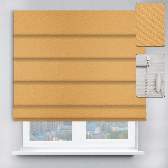 Римські штори DECOLIV з ланцюжковим карнизом Berlin помаранчевий