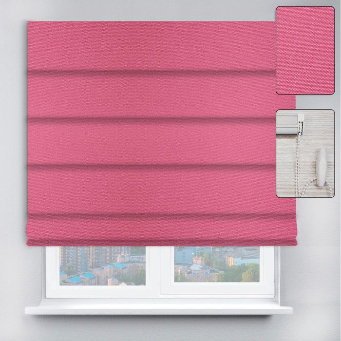 Римські штори DECOLIV з ланцюжковим карнизом Berlin рожевий