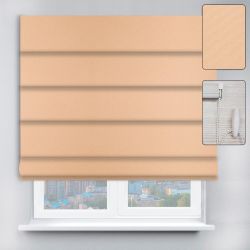 Римські штори з ланцюжковим карнизом Berlin світло-бежевий