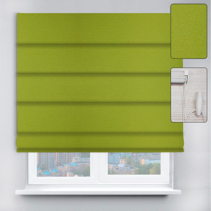 Римські штори DECOLIV з ланцюжковим карнизом Berlin салатовий