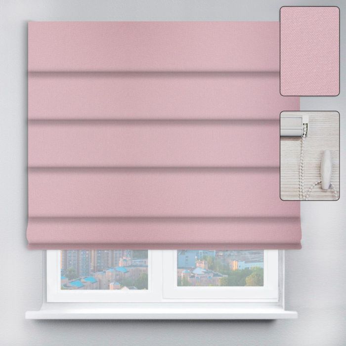 Римські штори DECOLIV з ланцюжковим карнизом Berlin світло-рожевий
