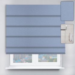 Римські штори з ланцюжковим карнизом Berlin блакитний