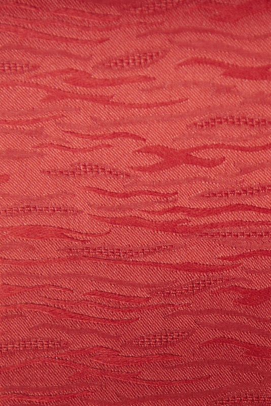 Римські штори з ланцюжковим карнизом Lazur червоний