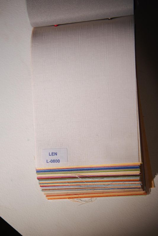 Римські штори DECOLIV з ланцюжковим карнизом Льон білий