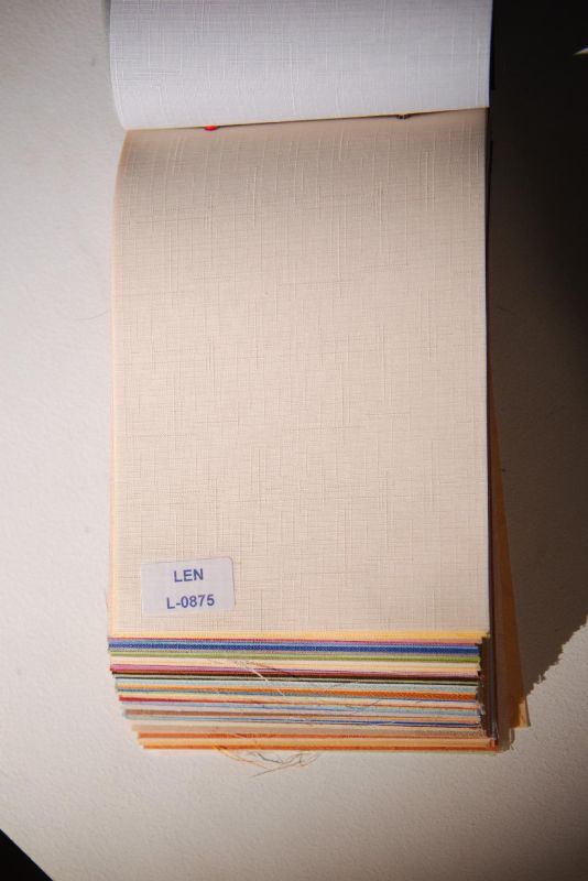 Римські штори DECOLIV з ланцюжковим карнизом Льон шампань