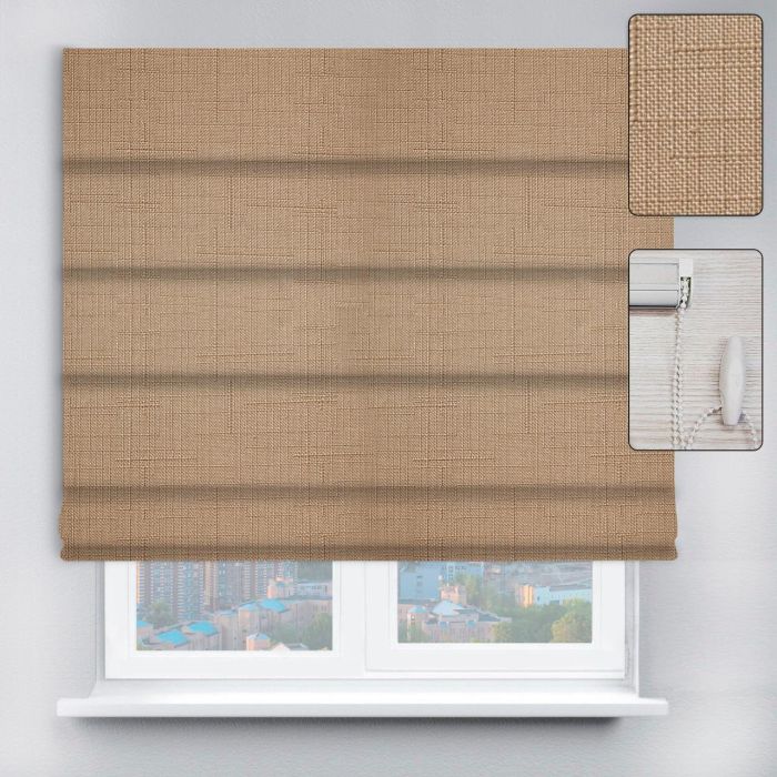 Римські штори DECOLIV з ланцюжковим карнизом Льон латте