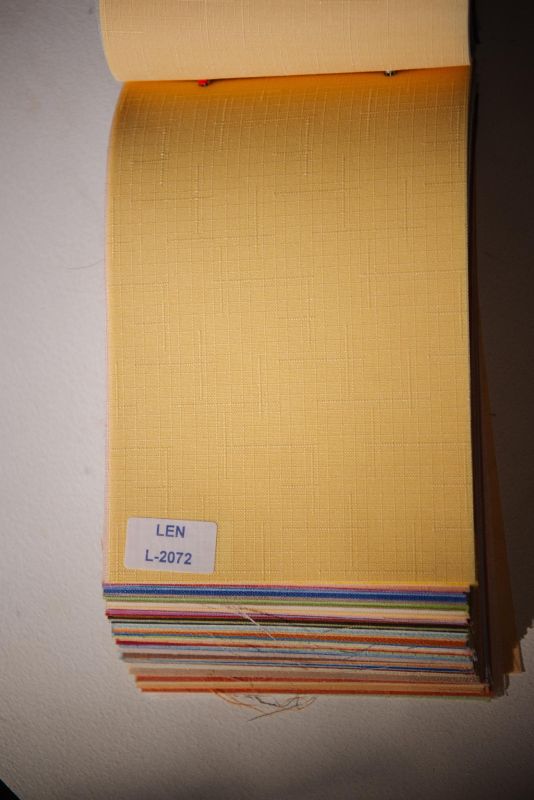 Римські штори DECOLIV з ланцюжковим карнизом Льон світло-жовтий