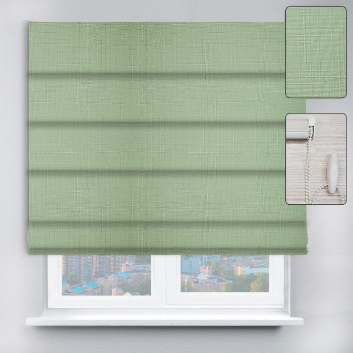 Римські штори DECOLIV з ланцюжковим карнизом Льон мятний