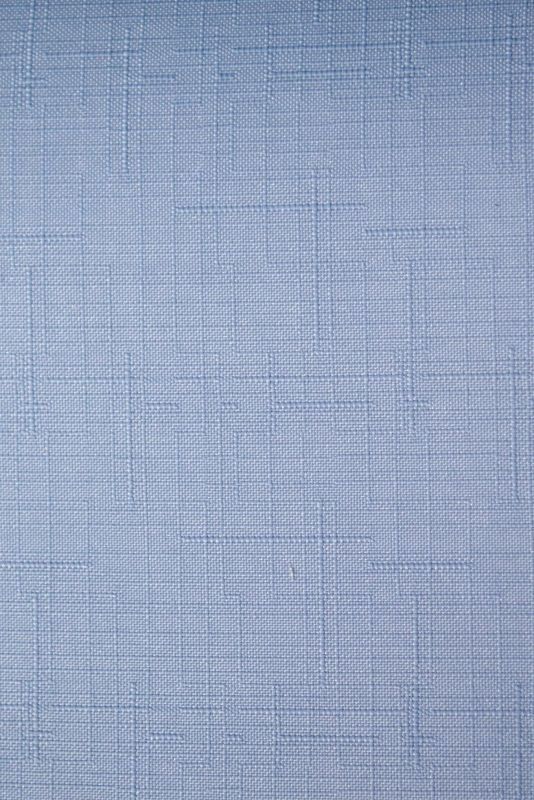 Римські штори DECOLIV з ланцюжковим карнизом Льон блакитний