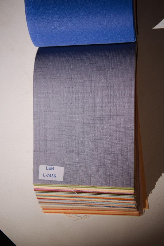 Римські штори DECOLIV з ланцюжковим карнизом Льон сірий