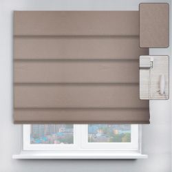 Римські штори DECOLIV з ланцюжковим карнизом Neo сірий