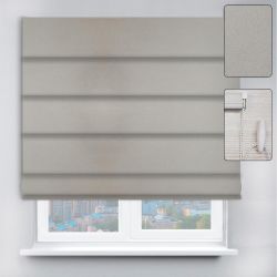 Римські штори з ланцюжковим карнизом Neo світло-сірий