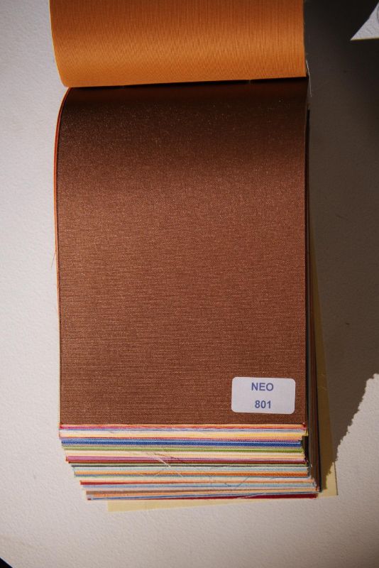 Римські штори з ланцюжковим карнизом Neo коричневий