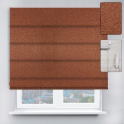 Римські штори DECOLIV з ланцюжковим карнизом Neo коричневий