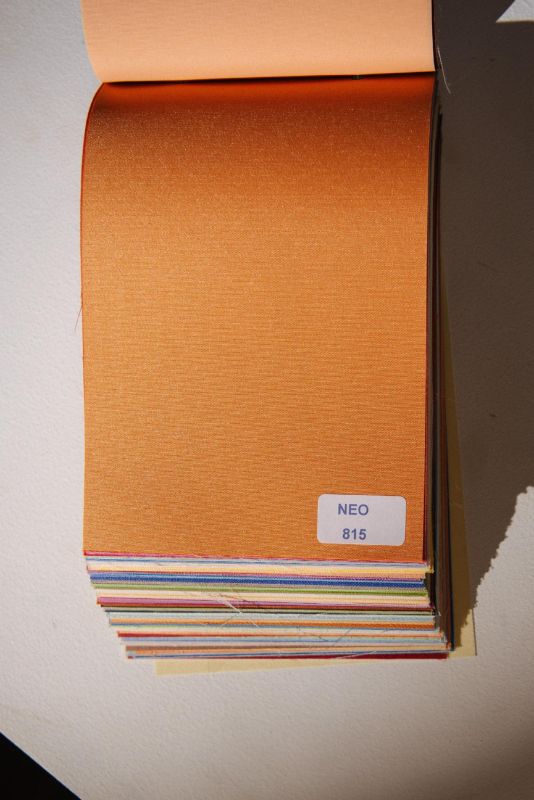 Римські штори з ланцюжковим карнизом Neo помаранчевий