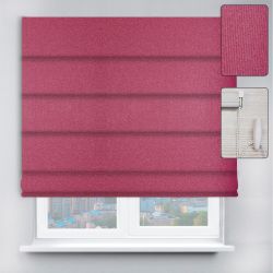 Римські штори з ланцюжковим карнизом Neo рожевий