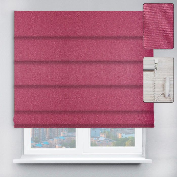 Римські штори DECOLIV з ланцюжковим карнизом Neo рожевий