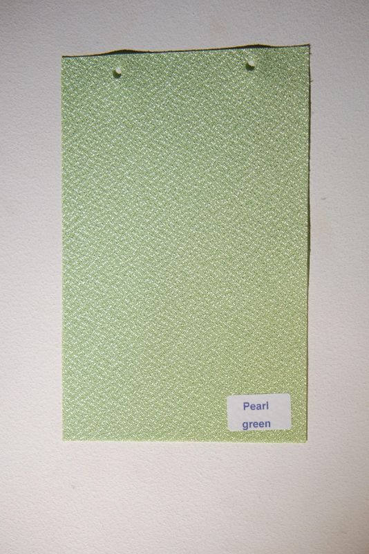 Римські штори DECOLIV з ланцюжковим карнизом Pearl зелений