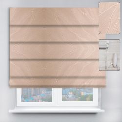 Римські штори DECOLIV з ланцюжковим карнизом Woda бежевий