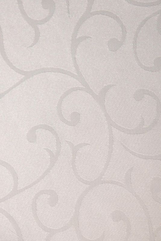 Римські штори DECOLIV з ланцюжковим карнизом Акант молочний