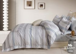 Комплект постільної білизни Tiare Двоспальний Сатин Deluxe L-006