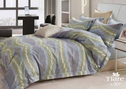 Комплект постільної білизни Tiare Двоспальний Сатин Deluxe L-007