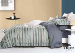 Комплект постільної білизни Tiare Двоспальний Сатин Deluxe L-011