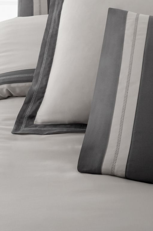 Двоспальний Євро комплект La Romano Mona Alara Ash Сатин Делюкс