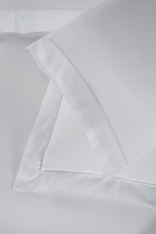 Двоспальний Євро комплект La Romano Mona Frezya White Сатин Делюкс